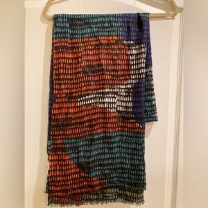 Kinross Multicolor Cashmere Scarf